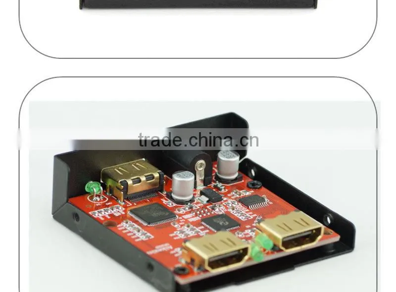 HDMI Splitter Amplifier 1 In to 2 Out Dual Display