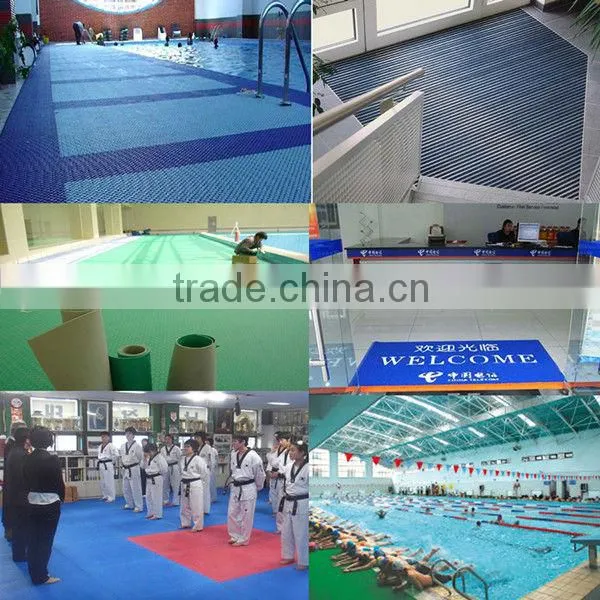 Z & S anti slip pvc swimming pool floor mat