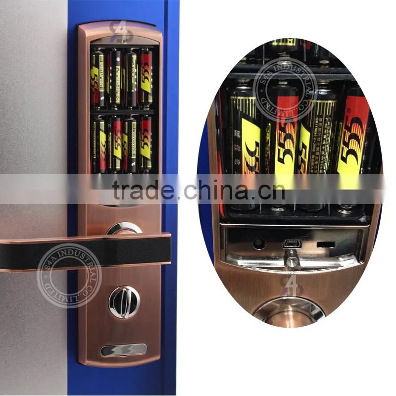 Facial recognition access keypad biometric lock