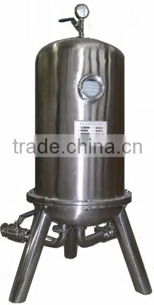 Small coarse and fine filter machine