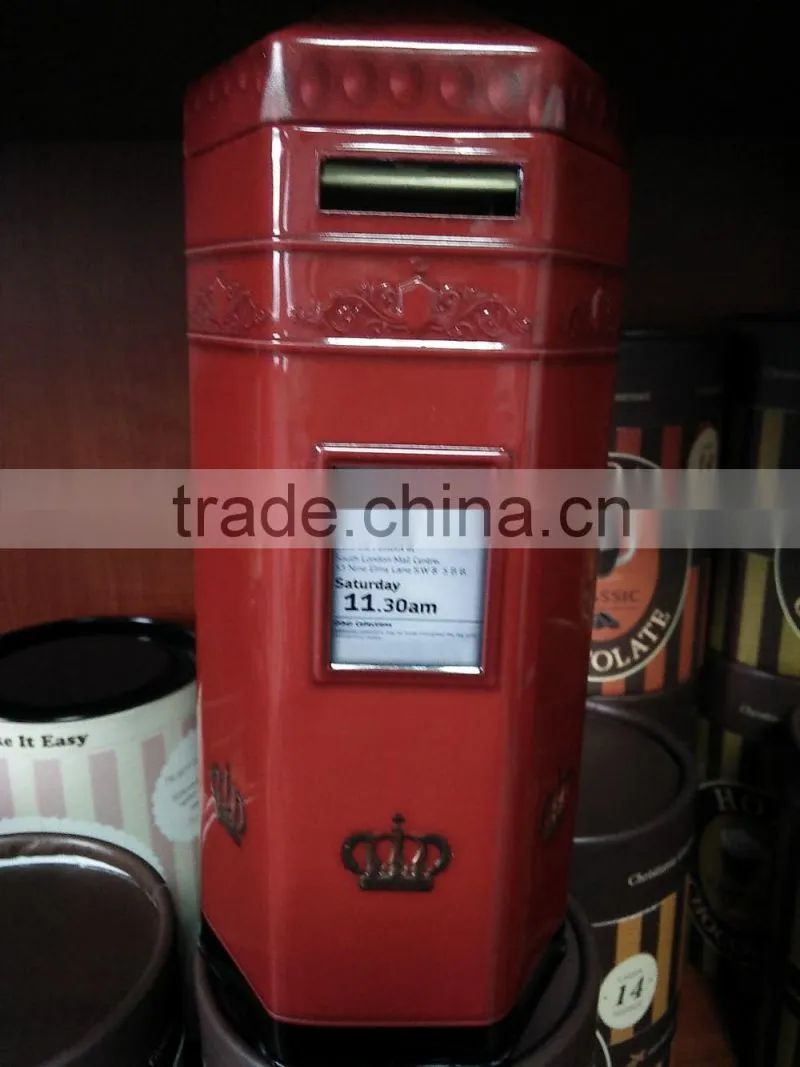 English Breakfast Tea Bag postbox
