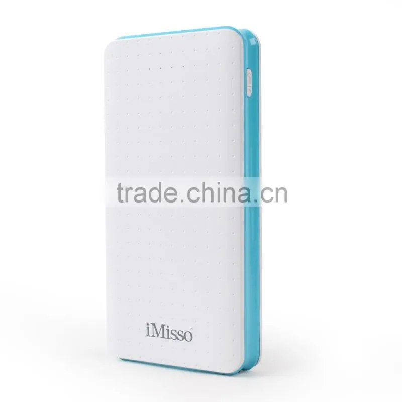 High quality 8000mAh Custom power bank mobile power battery charger
