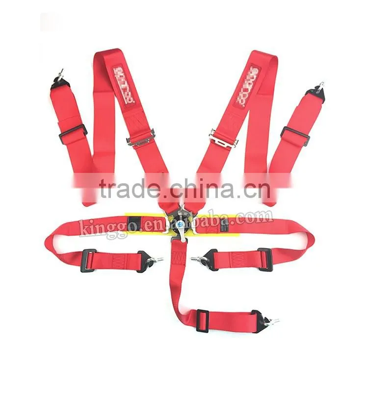 2016 Trending Products Different Brands Racing Car 5 Point Seat Belt
