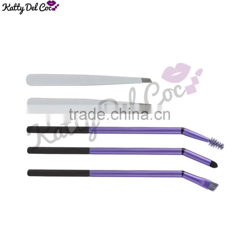 Real makeup brushes free samples purple color