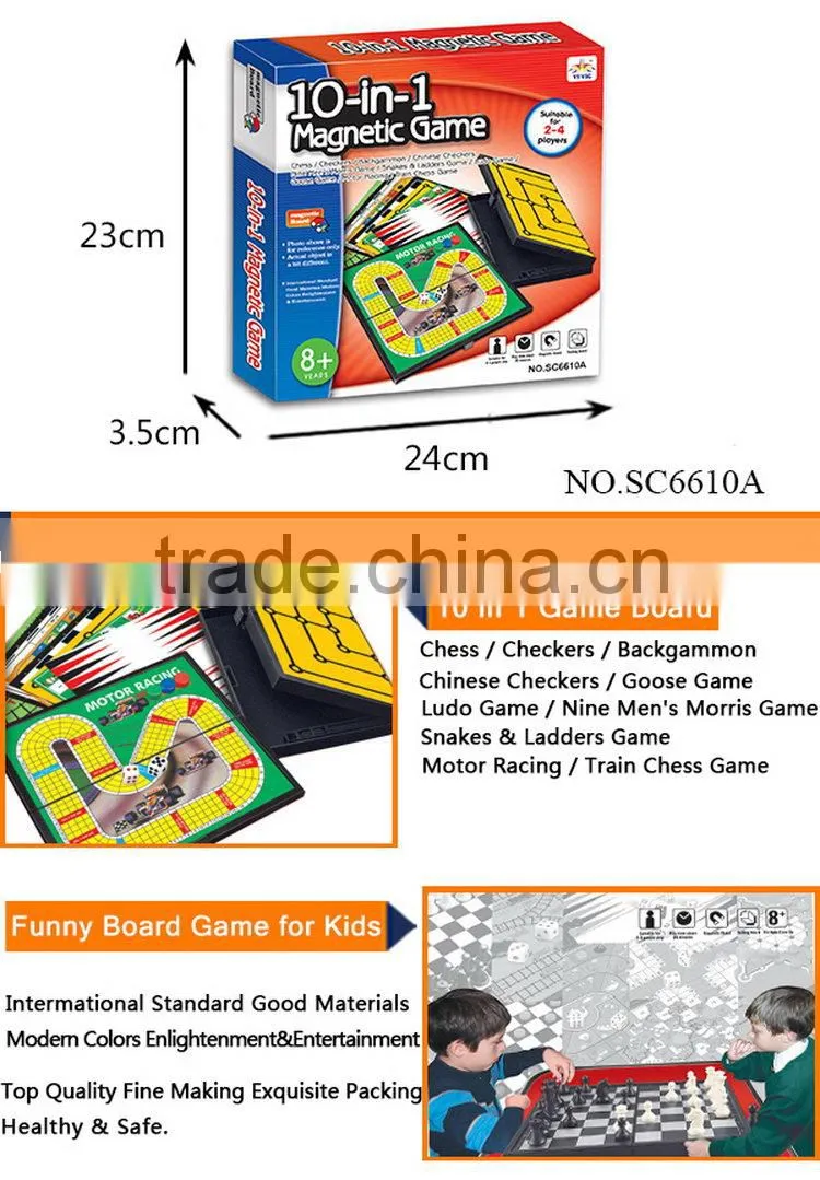 New product custom design magnetic reversi board game in many style