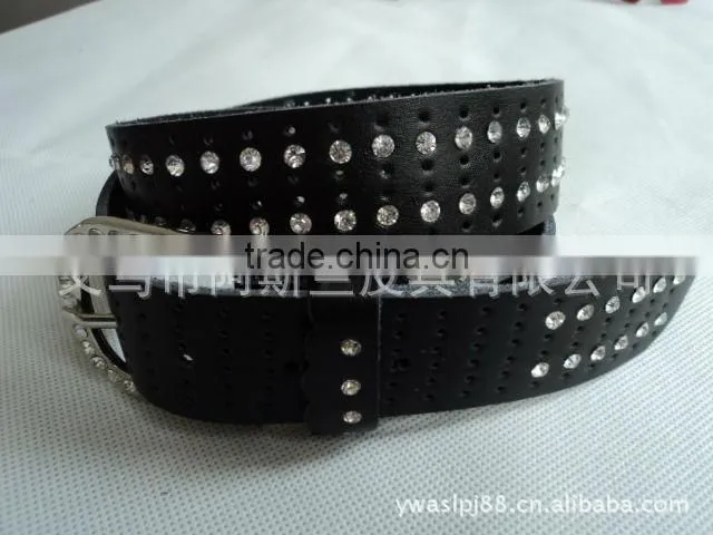 Women fashing belt Pu stud belt