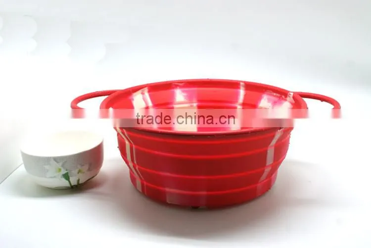 silicone pet bowl silicone container Dog basin