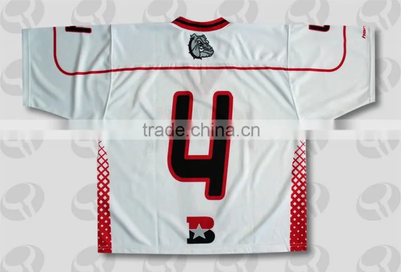 OEM Custom made canada team ice hockey jerseys, breathable ice hockey shirts