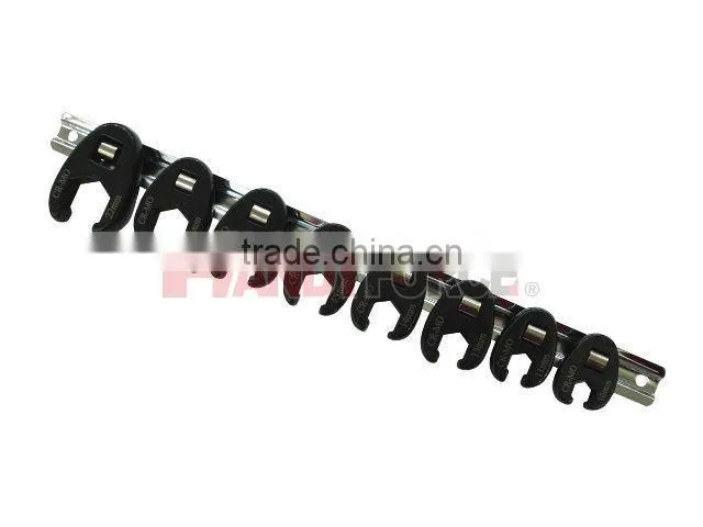 8PCS Metric Flare Nut Crowfoot Wrench Set / Auto Repair Tool / General Tool