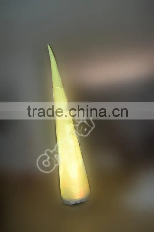 Remote Control Color Led Lighting Inflatable Lighting Cone Decoration/Inflatable Indoor Loghting