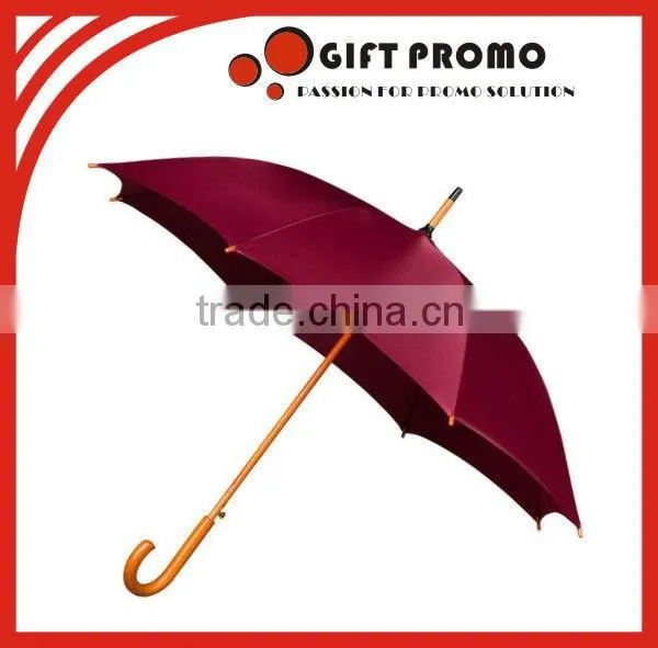 Custom Printed Logo Straight Umbrella