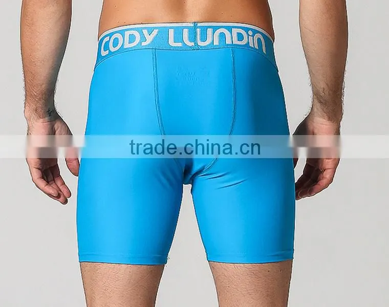 wholesale blue custom mens running shorts for male