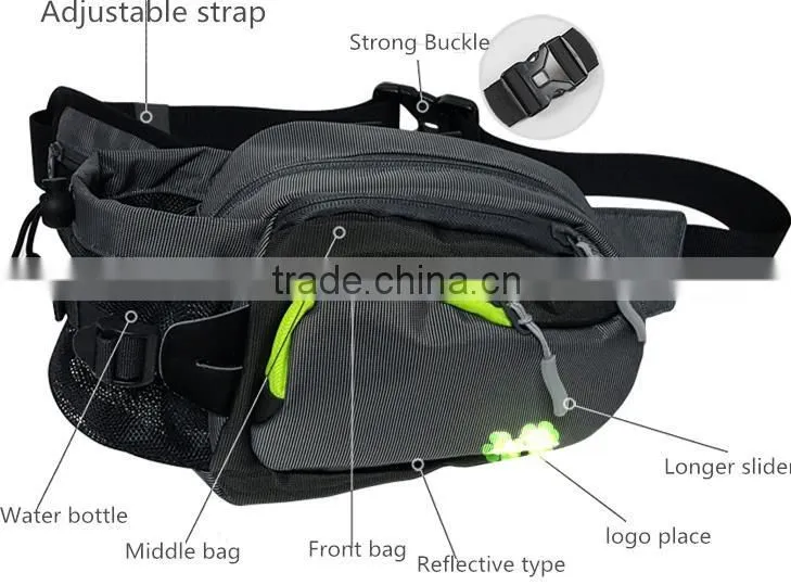 Unisex Waterproof Runner Fanny Waist Belt Pack