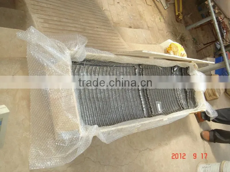 Antirusted Stairs safety rope mesh