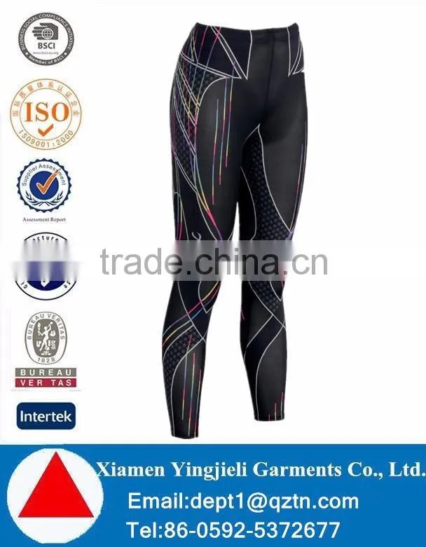 2016 G High Quality Woman Sports Fitness Custom Yoga Pants Wholesale