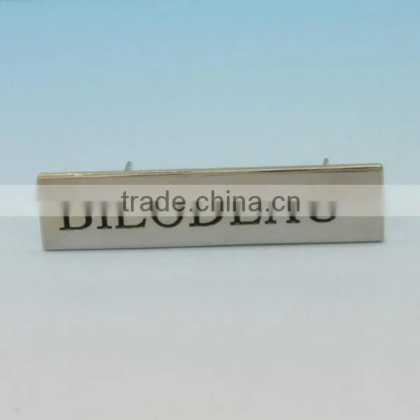 personalised metal brass any name stamping name plate/way door name /sign plates designs