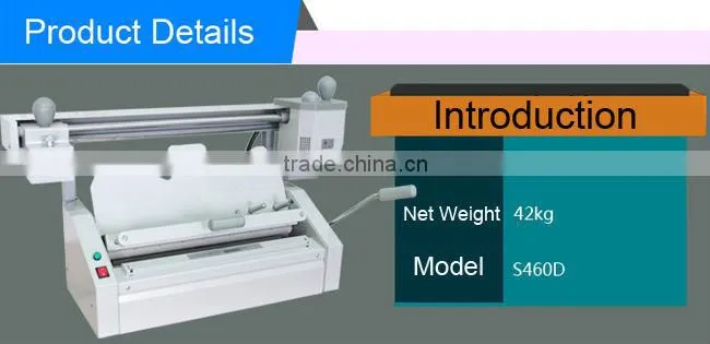 460*325mm perfect book binding machine