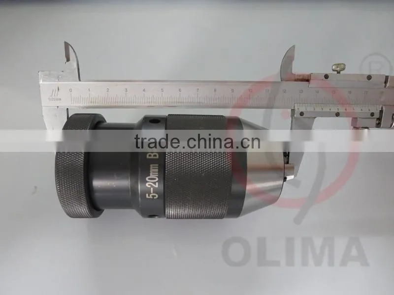 High Precision Manufacturer of Taper-fitting Keyless 16mm Drill Chucks
