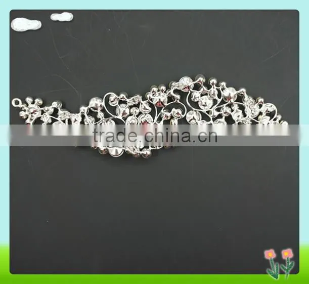 2015 Wholesale bling bling crystal bridal tiaras for sale