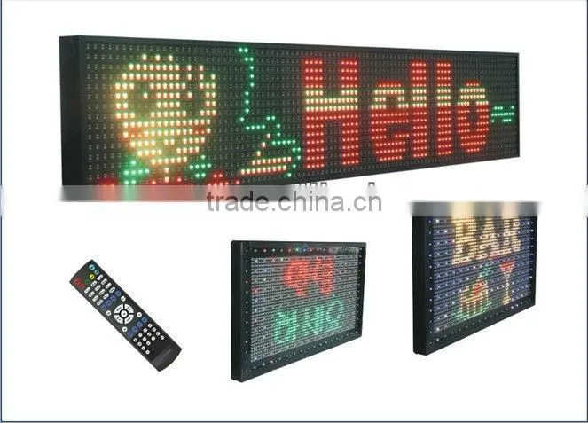 waterproof consistant quality high brightness cheap price Best Sell led moving message display sign