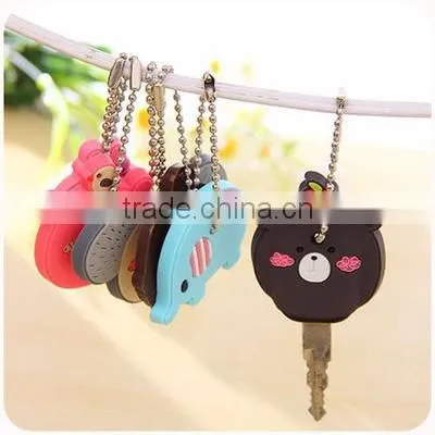 Hot Selling rubber key chains/PVC Key Protector