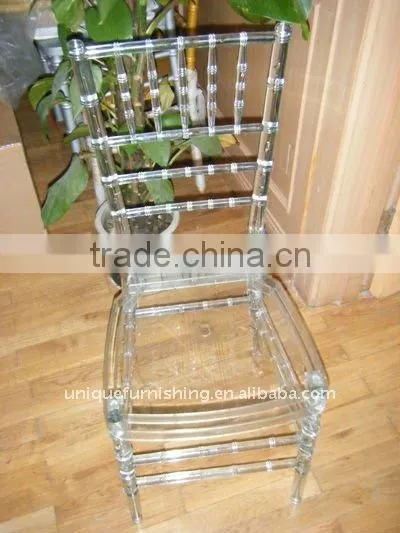 Transparent Resin Chiavari Chair For Wedding Chair