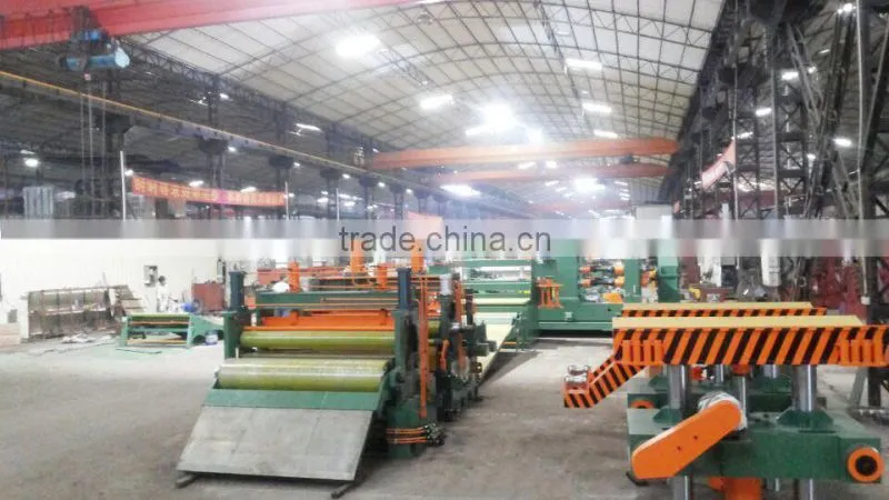 Automatic shearing slitting line