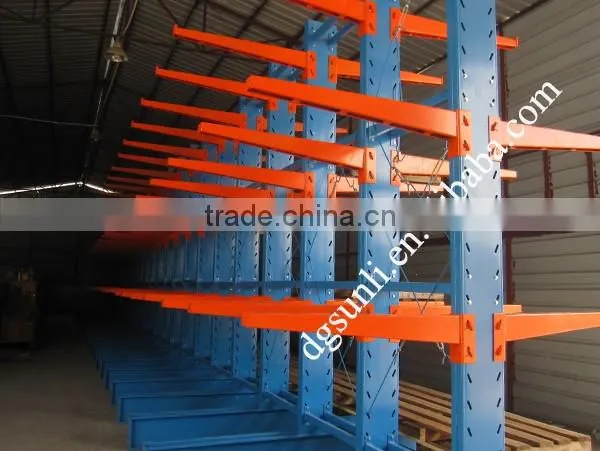 1000KG Storage Cantilever Rack System for long pipes with CE
