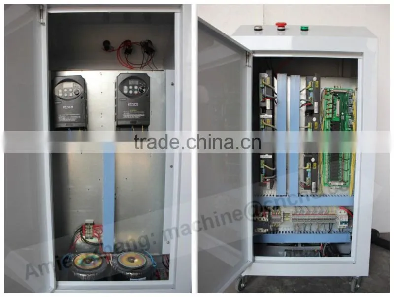 4 Axis 4 Spindles CNC Carver Router for Flat & Cylinder Material 1300*2500mm ZK-1325-4
