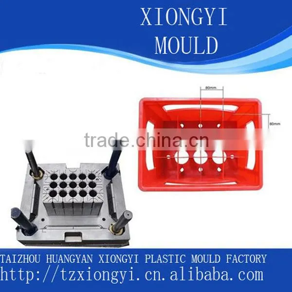 custom EU standard plastic milk storage crate mold manufacturer