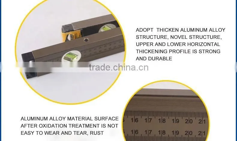 measuring magnetic and high accuracy spirit level