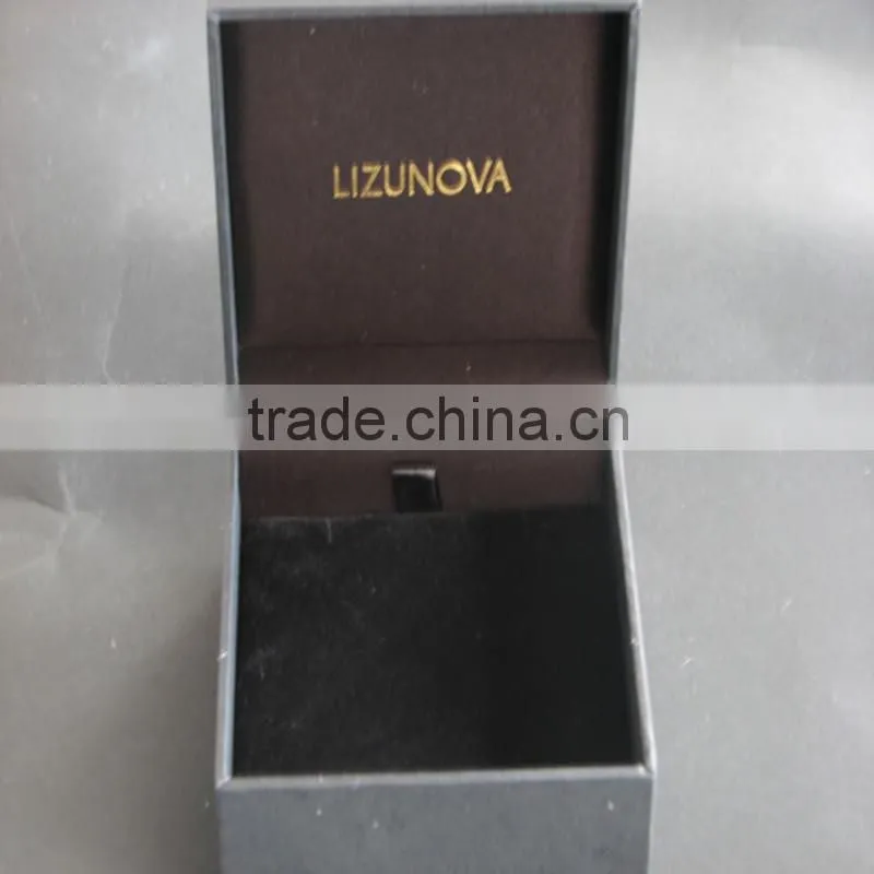 Bottom Price luxury Paper Black plastic jewelry box
