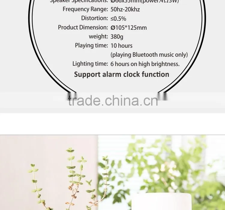 Hot LED Lamp Bluetooth Speaker