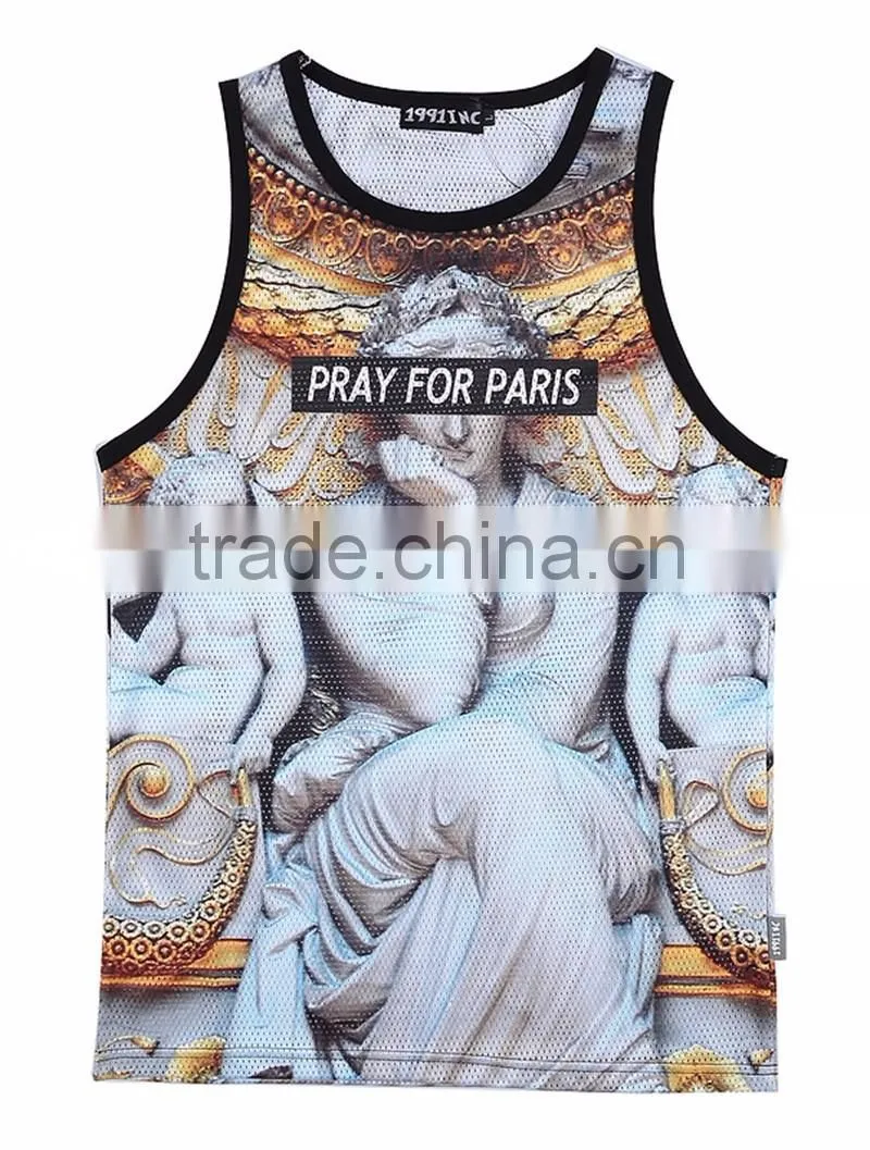 OEM & ODM activewear tank tops, stringer tank top&mens tank top& fashion basketball vest