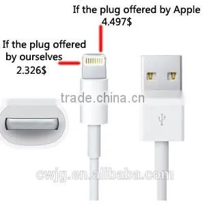 For Apple Iphone 5 Usb Cable Wholesale For Iphone 5 Cable Charger Ios8 For Iphone 5 Data Cable