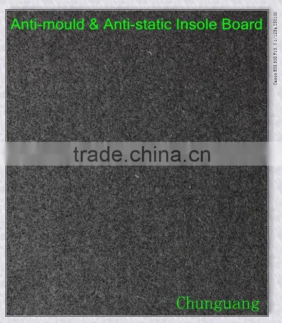 2014 Hot sales anti-mould & anti-bacterial & anti-static shoe fiber insole board