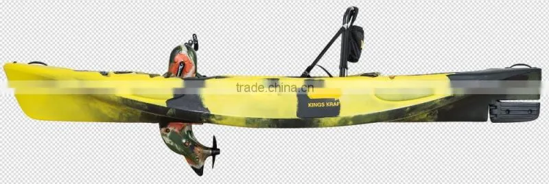 Single pedal drive kayak plastic kayak very hot!!!