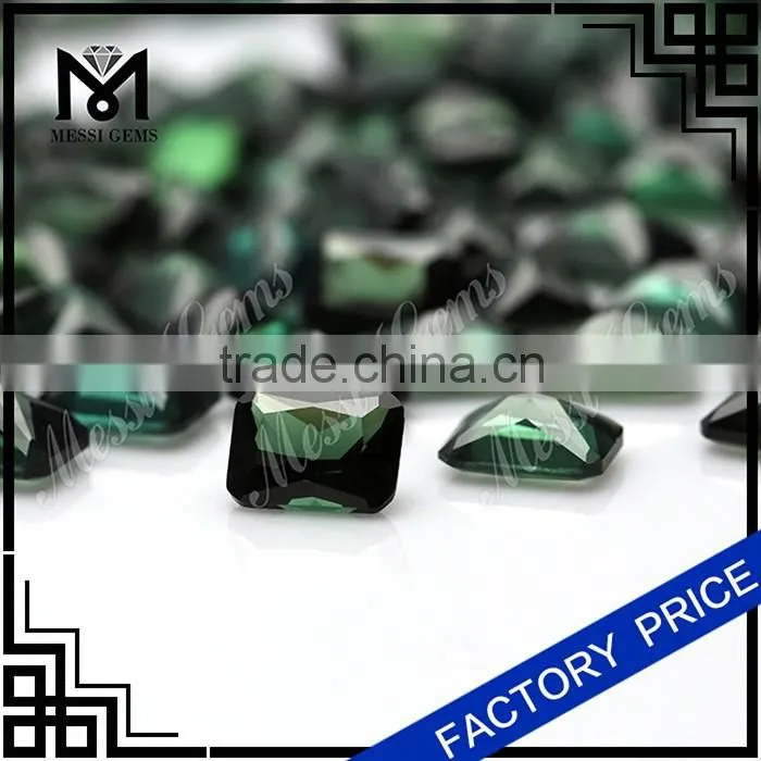 6x8mm octagon machine cut synthetic 152# spinel gemstone