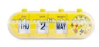 Flip calendar clock for gift RD9850