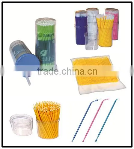 Lengthened Model Dental Colourful Micro Brush