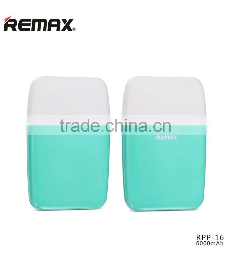 REMAX Lady Style Colorful Power Box 6000mAh Universal Power Bank