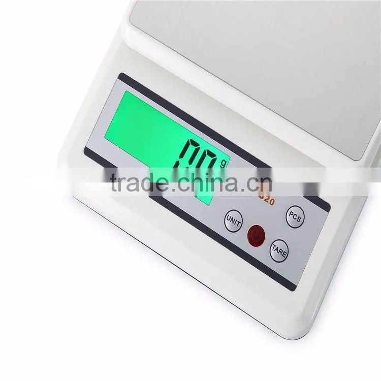 Private label electronics digital food scales 3kg,6lb with LCD display