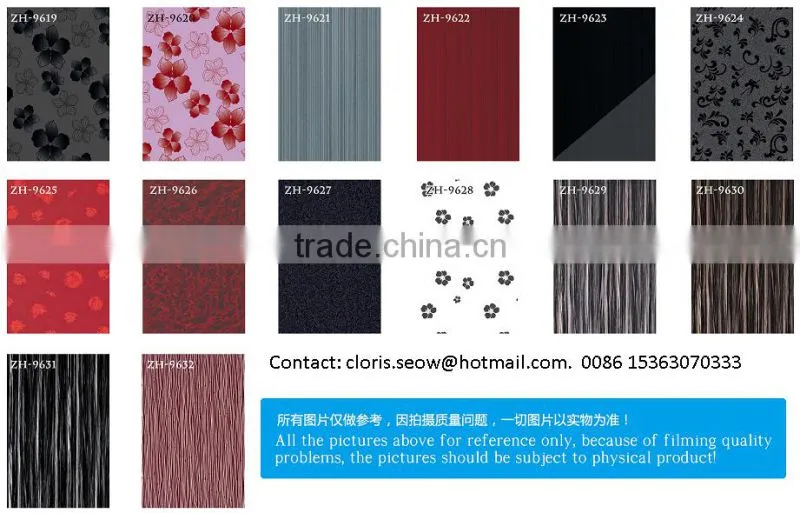 Acrylic laminated high gloss sheets 18mm for kitchen cabinet door panel