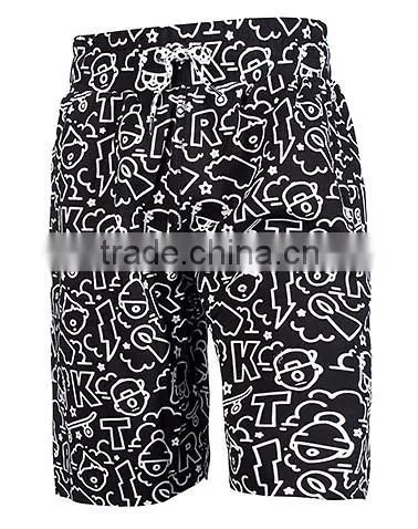 100% Polyester Woven Sublimation Printed Board Shorts