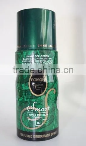 Smart deodorant/parfume Body Spray For Man And Woman Poison no: 07