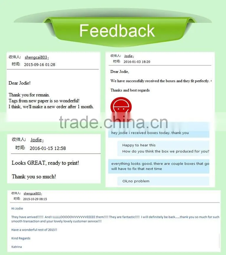 Hot sale custom printed paper garment tags