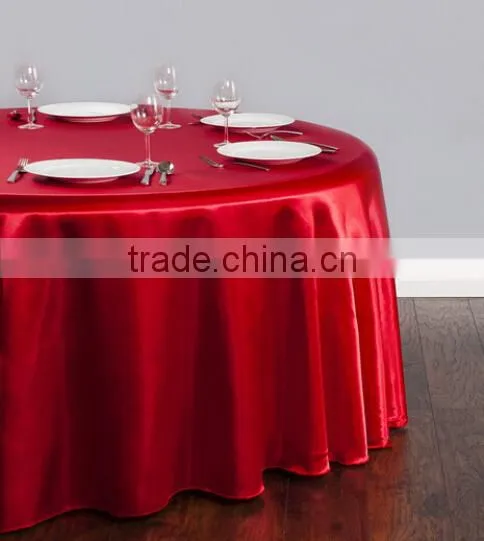 Factory Wholesale Satin Table Cloth