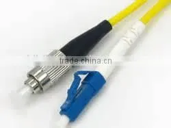 Yellow Color OM1 Fiber Optic Patch Cord With FC/LC Simplex Connector