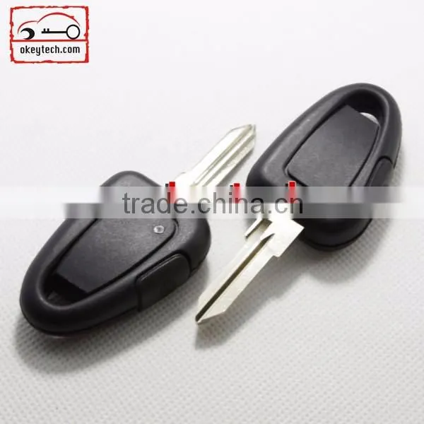 Okeytech Fiat remote 1 button transponder key shell blank Fiat remoto key shell