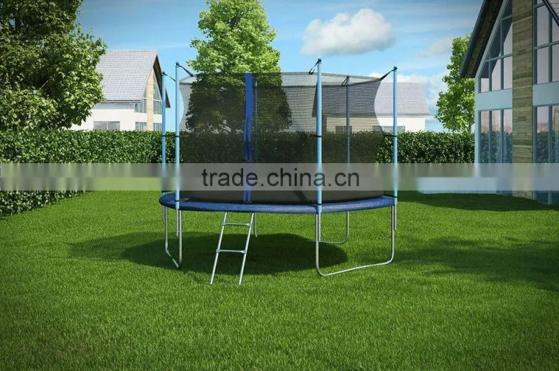 8ft trampline with enclosure